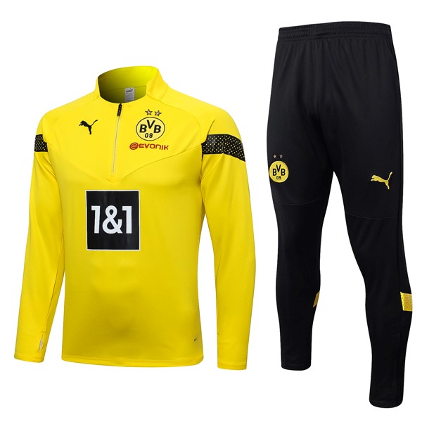Sudadera De Training Dortmund 2022 2023 Amarillo Negro